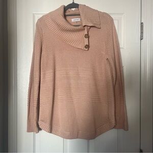Calvin Klein Pink Cowl Neck Sweater